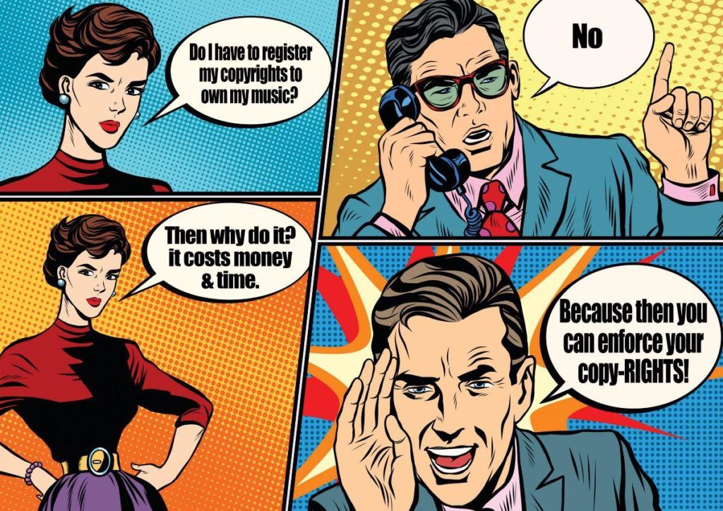 Copyright Registration Gives You Stronger Rights