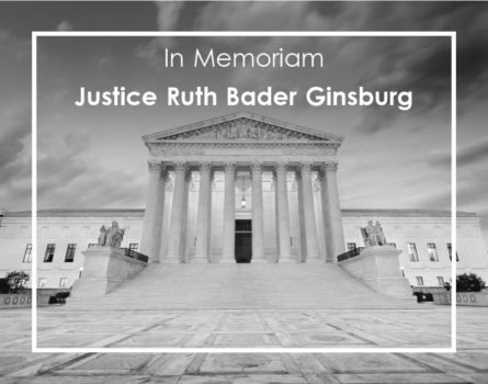 Justice Ginsburg's Memoriam