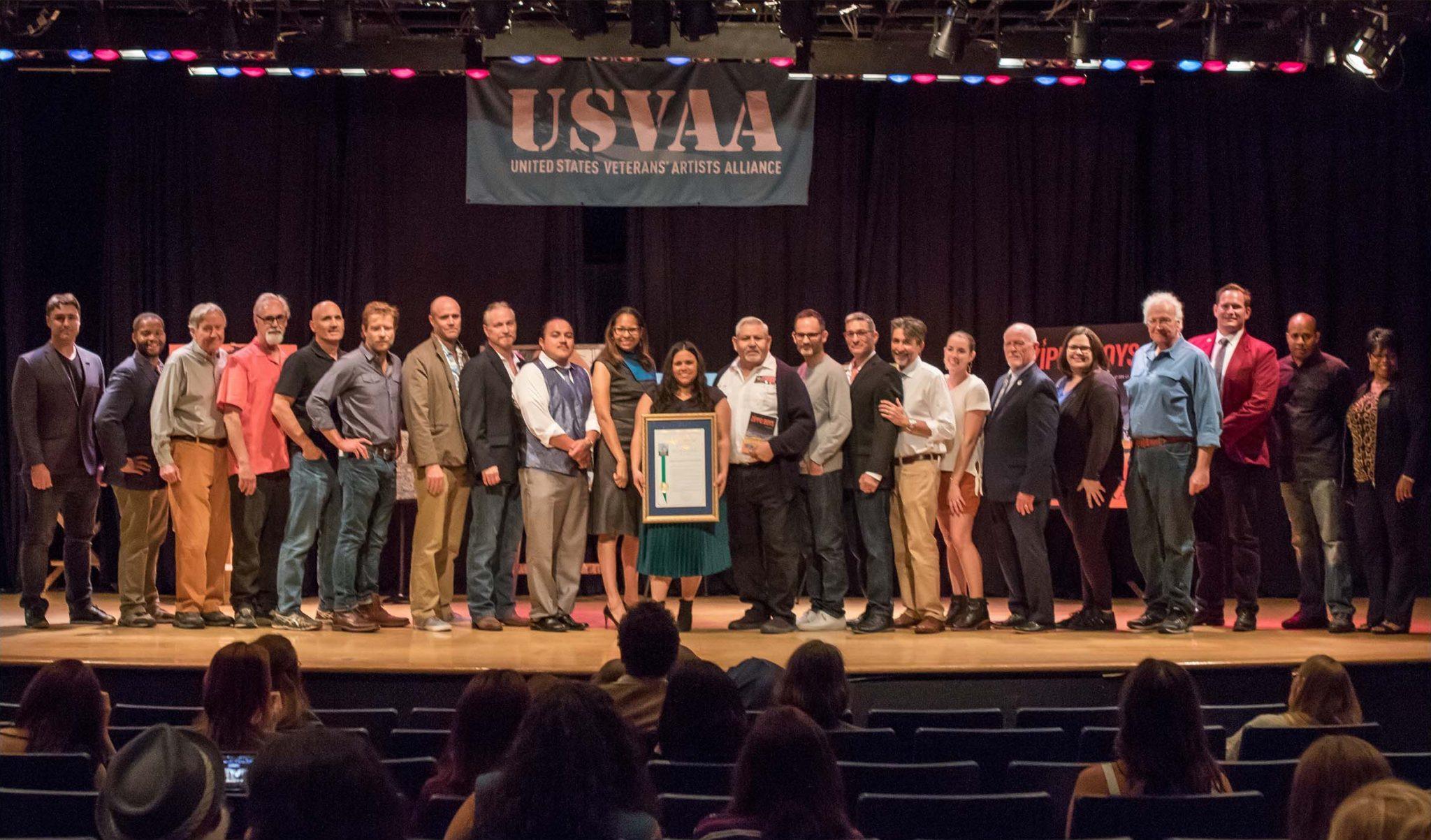 USVAA (United States Veterans Artists Alliance group photo