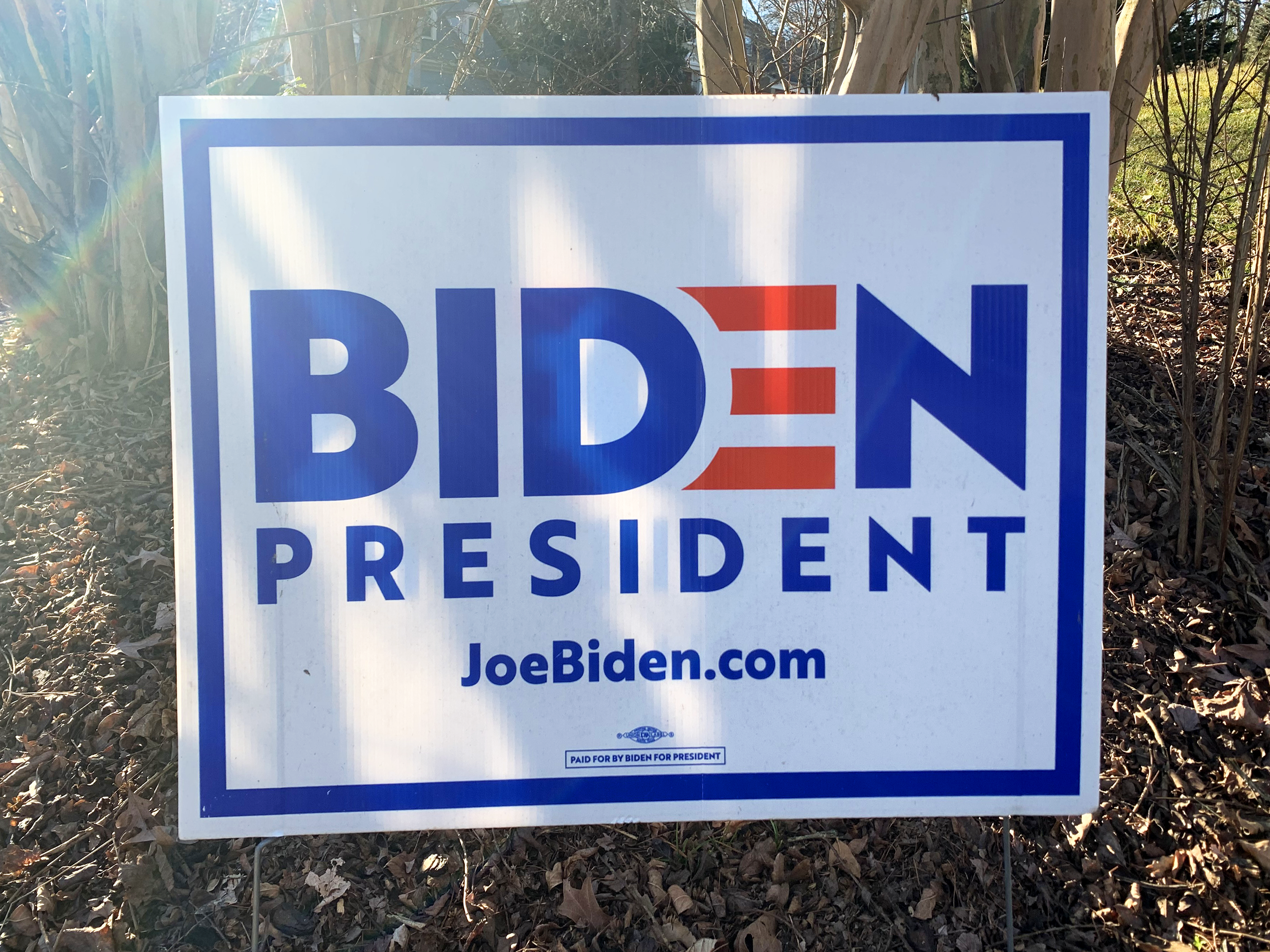 Biden-Harris sign