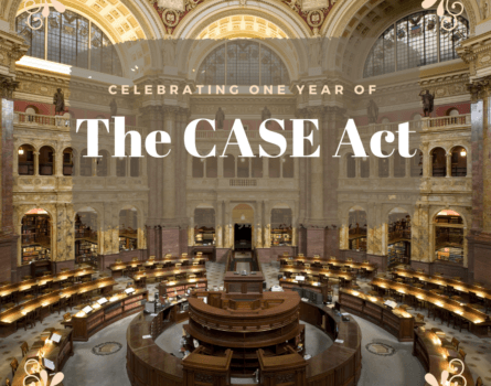 Celebrating one. year of The CASE Act