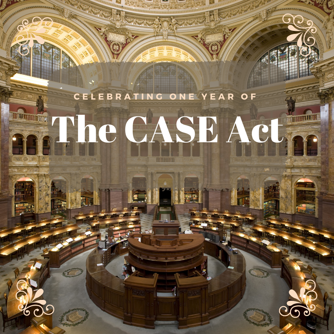 Celebrating one. year of The CASE Act
