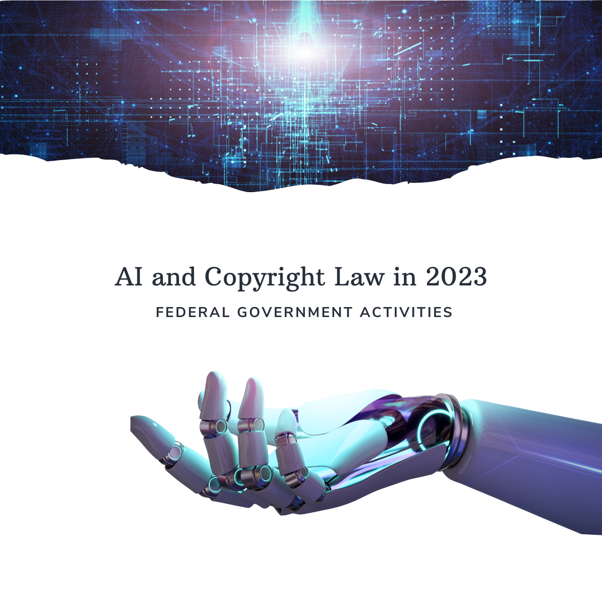 AI and Copyright Law in 2023: Federal Government Activities