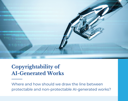 Copyrightability of AI-Generated Works
