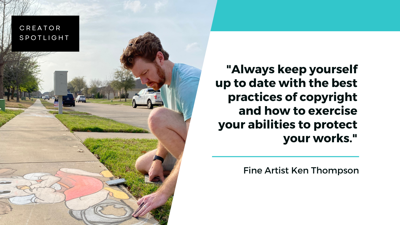 Creator Spotlight: Fine Artist Ken Thompson | Copyright Alliance